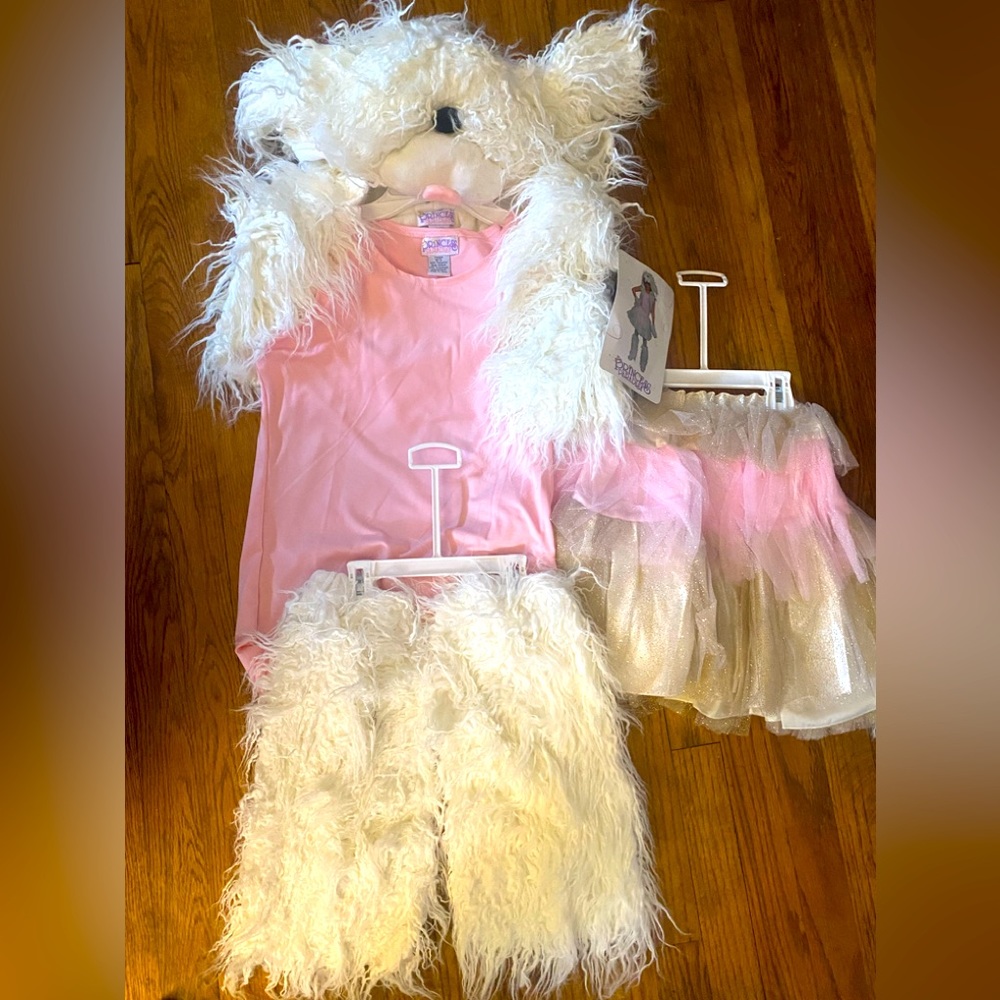 Girls size 10-12 tween shaggy dog set by Princess Paradise-NWT